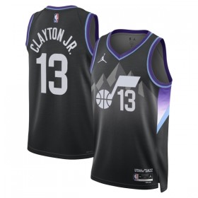 Maillot NBA Utah Jazz Walter Clayton JR Jordan 2025-26 Statement Edition Noir Swingman - Homme
